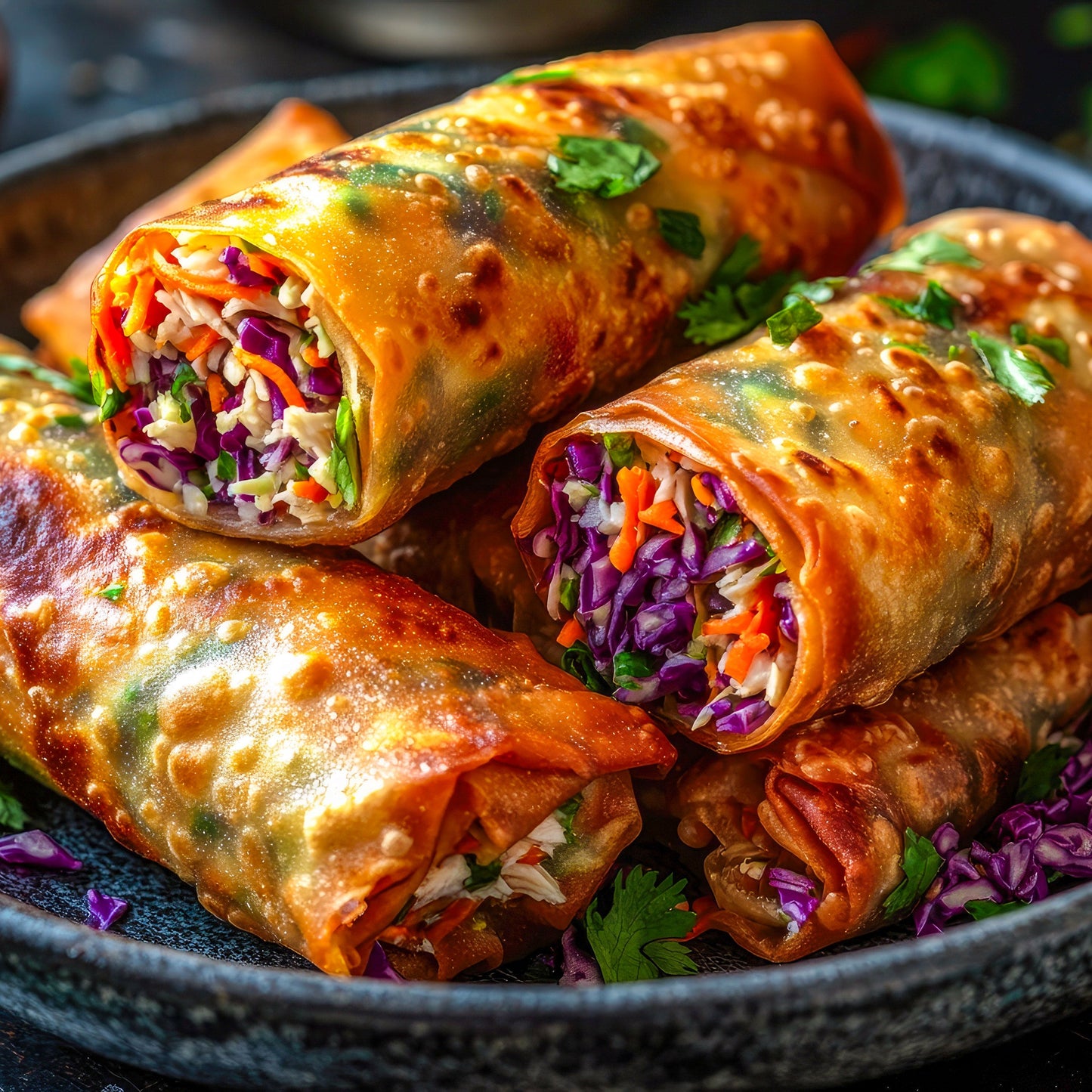 Pig of the Month BBQ *NEW!* Smoked Chicken Spring Rolls