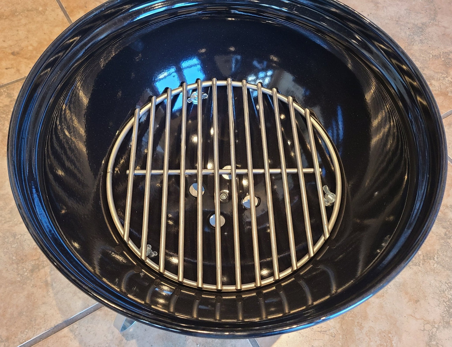 Hunsaker Vortex Smokers Smokey Joe Stainless Steel Charcoal Grate Heavy Duty