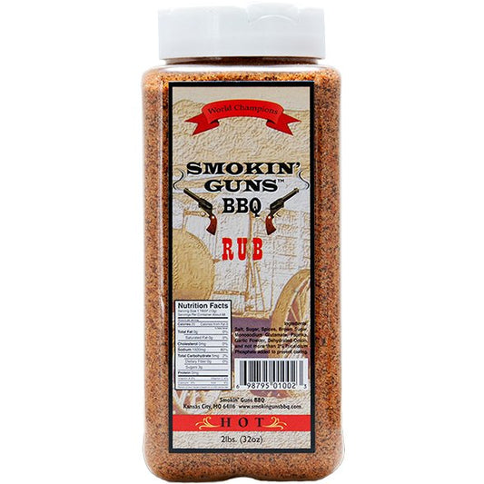 Smokin' Guns BBQ Hot Rub 2 lbs. - Angler's Pro Tackle & Outdoors