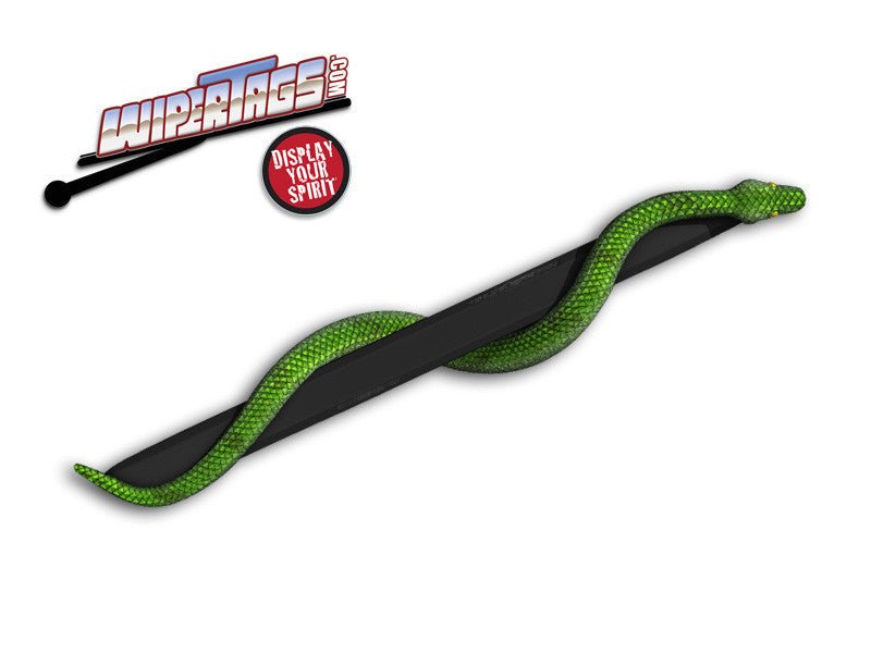 Snake on a Wiper WiperTags - Green - Angler's Pro Tackle & Outdoors