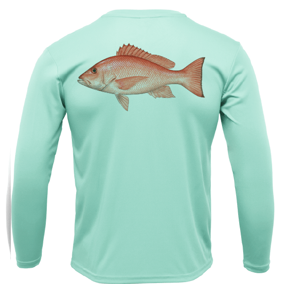 Snapper Long Sleeve UPF 50+ Dry - Fit Shirt - Angler's Pro Tackle & Outdoors