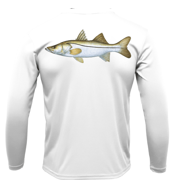 Snook Long Sleeve UPF 50+ Dry - Fit Shirt - Angler's Pro Tackle & Outdoors