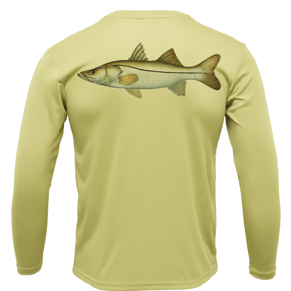 Snook Long Sleeve UPF 50+ Dry - Fit Shirt - Angler's Pro Tackle & Outdoors