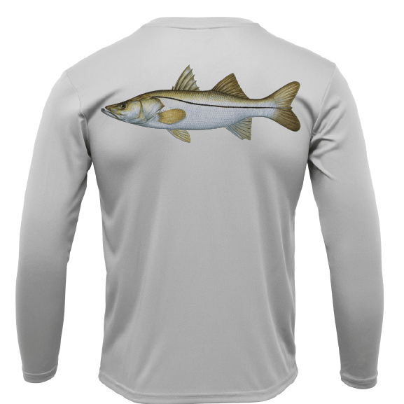 Snook Long Sleeve UPF 50+ Dry - Fit Shirt - Angler's Pro Tackle & Outdoors