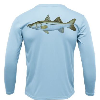 Snook Long Sleeve UPF 50+ Dry - Fit Shirt - Angler's Pro Tackle & Outdoors