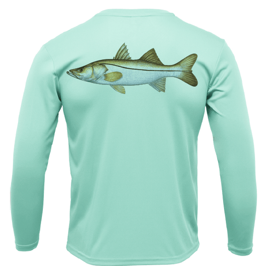 Snook Long Sleeve UPF 50+ Dry - Fit Shirt - Angler's Pro Tackle & Outdoors