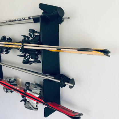 HangThis Up - Snow Ski Rack, Water Ski Storage, Snow Equipment / Basement / Indoor Spaces