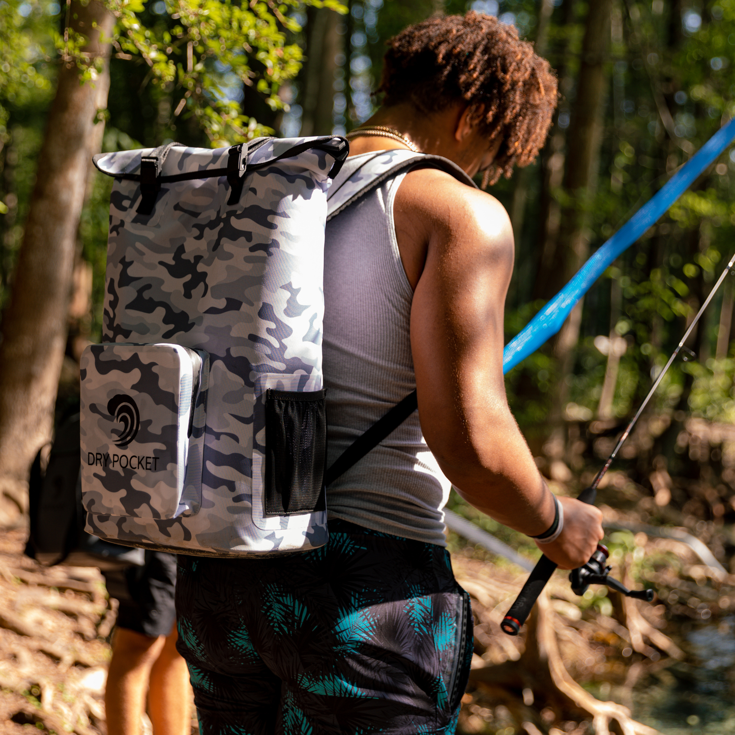 Dry Pocket Auto-Sealing, Waterproof, Floating, Scent Proof Backpack Cooler