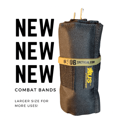 SOB Tactical - XL Combat Bands by SOB - Durable, Heat - Resistant, and Versatile - Angler's Pro Tackle & Outdoors