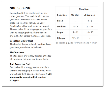 The Buffalo Wool Co. O.T.C. - Advantage Gear Compression Sock