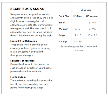 The Buffalo Wool Co. Sleep Socks