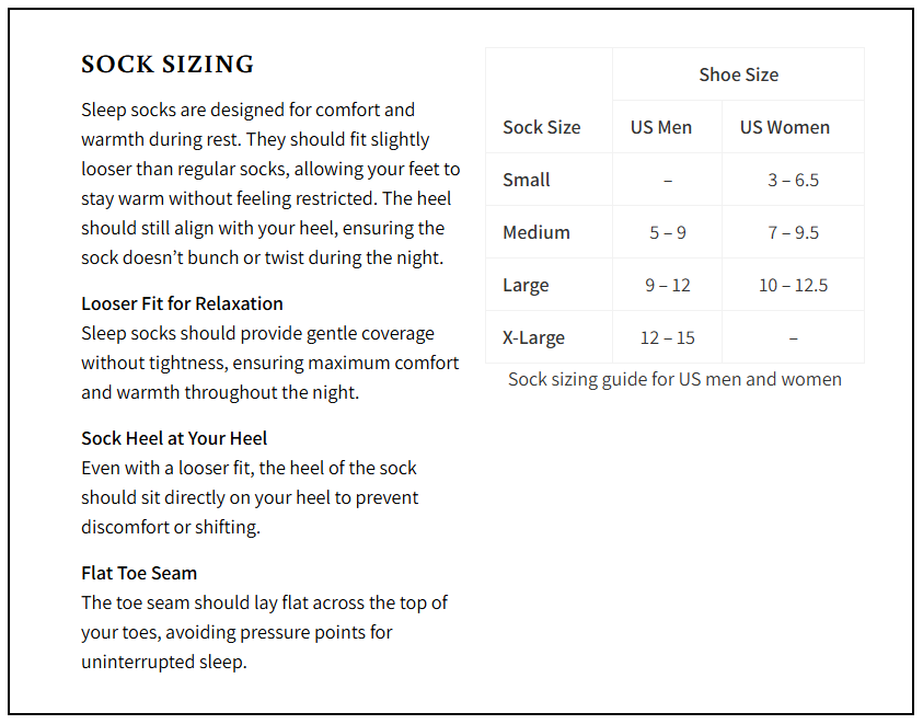 The Buffalo Wool Co. Sleep Socks