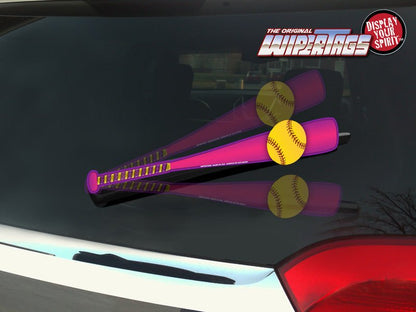 Softball Bat Pink & Purple WiperTags - Angler's Pro Tackle & Outdoors