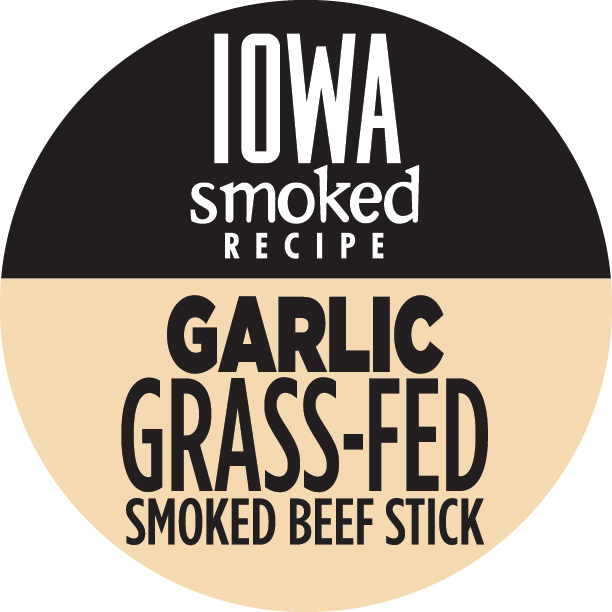 Sogo Snacks - Garlic - Iowa Smoked Recipe, 100% Grass-Fed Beef Sticks (No Sugar) - Angler's Pro Tackle & Outdoors