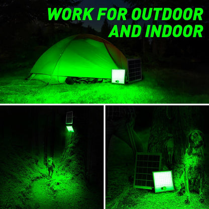 Langy Solar Green Floodlight for Night Hunting