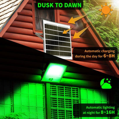 Langy Solar Green Floodlight for Night Hunting