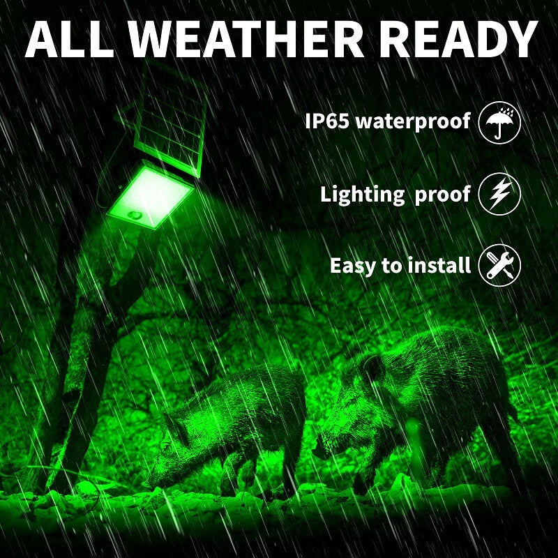 Langy Solar Green Floodlight for Night Hunting