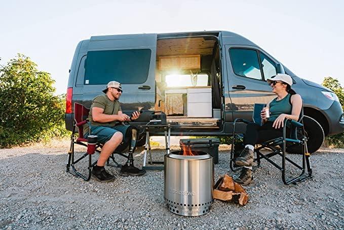 Solo Stove Bundle - Ranger/Bonfire/Yukon/Canyon 2.0 with Stand, Smokeless Fire Pit - Angler's Pro Tackle & Outdoors