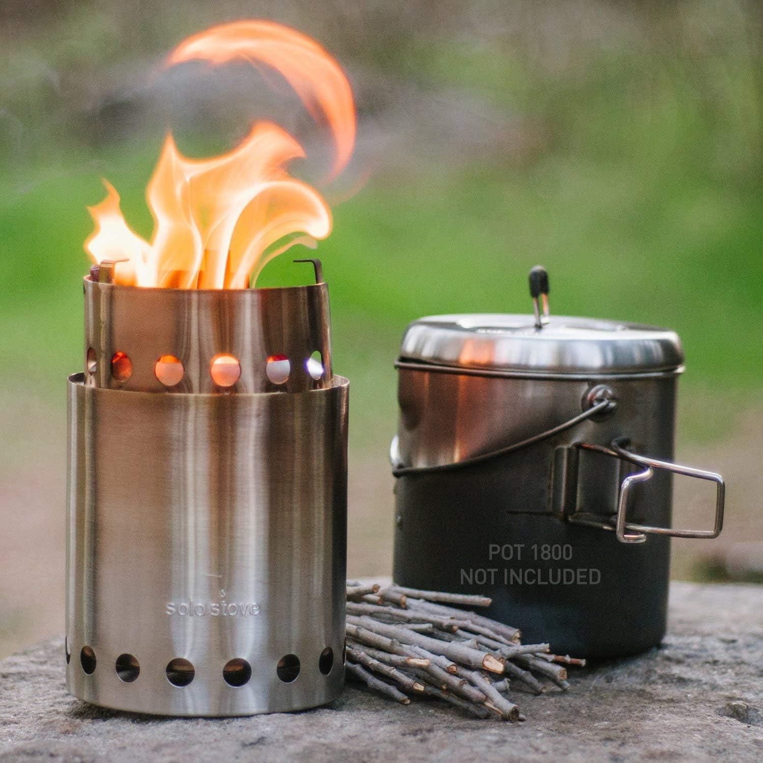 Solo Stove Lite/Titan/Campfire Camping Stove Portable Stove - Angler's Pro Tackle & Outdoors