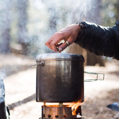 Solo Stove Pot 900/1800/4000 Stainless Steel Companion Pots - Angler's Pro Tackle & Outdoors