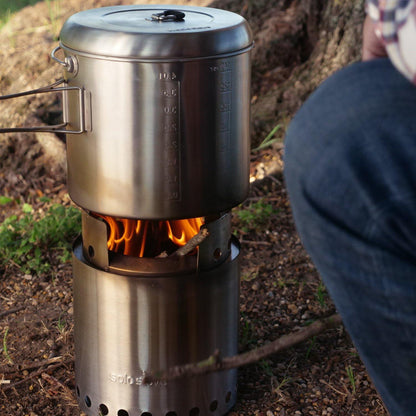 Solo Stove Pot 900/1800/4000 Stainless Steel Companion Pots - Angler's Pro Tackle & Outdoors