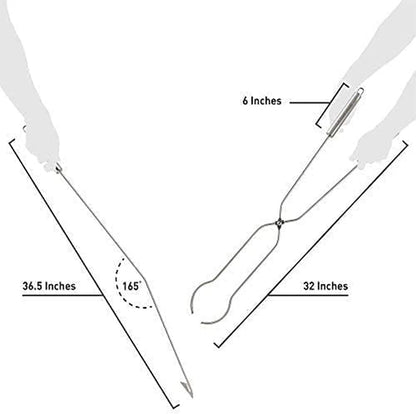 Solo Stove Roasting Sticks and Fire Pit Poker & Tongs - Angler's Pro Tackle & Outdoors