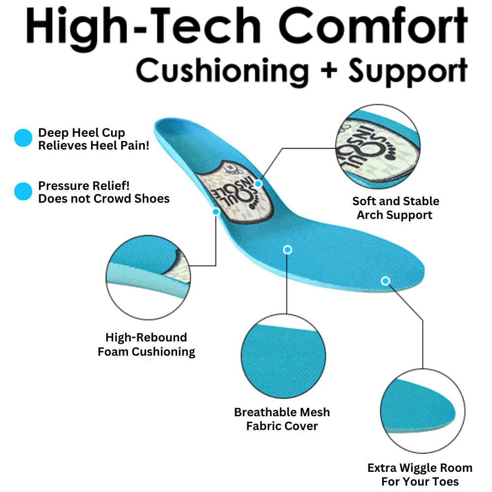 Soul Insole Instant Custom Soft Orthotic - Angler's Pro Tackle & Outdoors