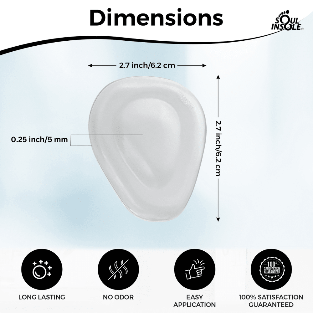 Soul Insole Metatarsal Pad (Re - Usable, Adhesive) - Angler's Pro Tackle & Outdoors