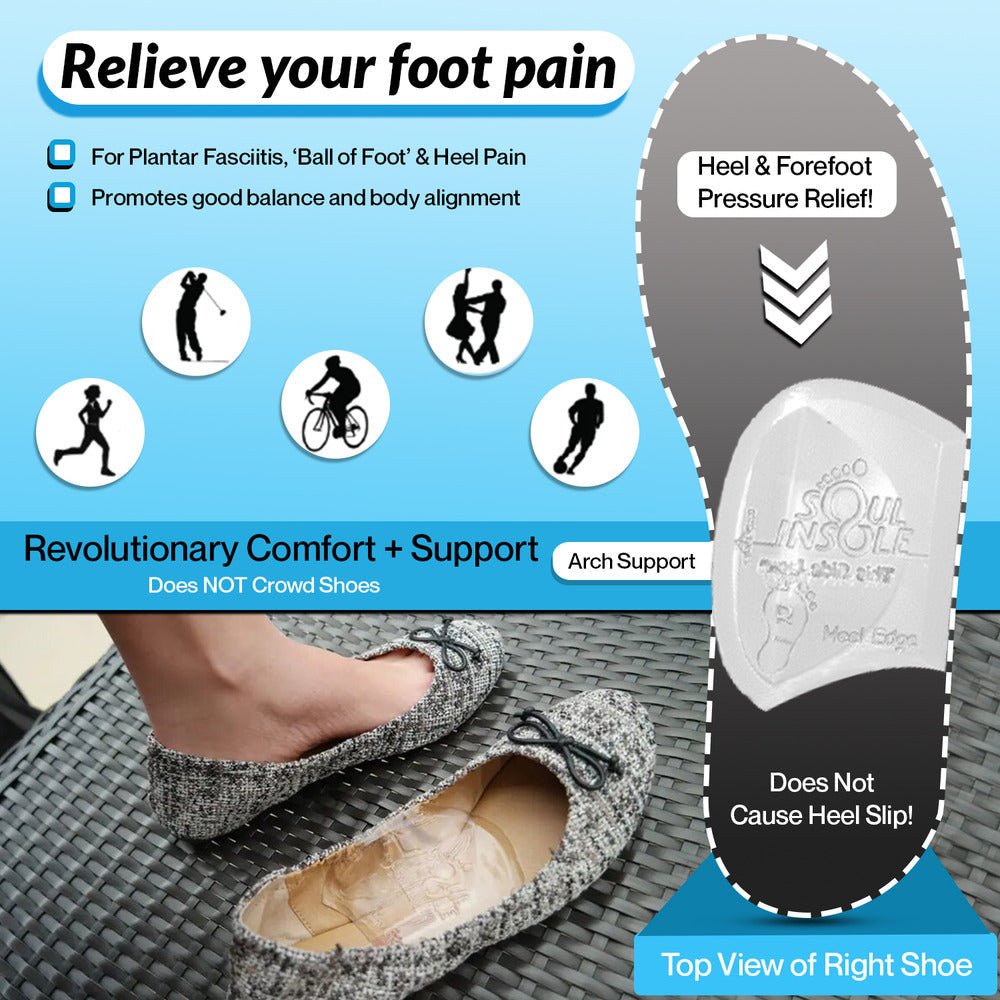 Soul Insole Shoe Bubble micro - size Max Support Orthotic - Angler's Pro Tackle & Outdoors
