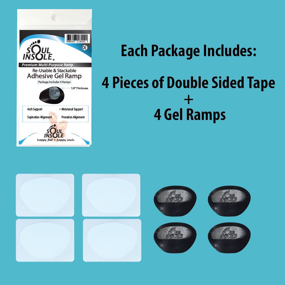 Soul Insole Stackable Supports / Gel Ramps - Angler's Pro Tackle & Outdoors