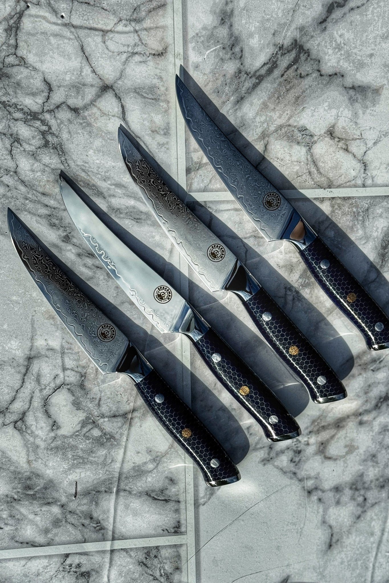 Spaceman Knives Interstellar Series Steak Knife Set - Angler's Pro Tackle & Outdoors