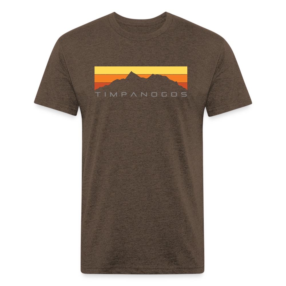 Timpanogos Hiking Co. Retro Mountain Classic (warm) Graphic Tee