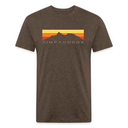 Timpanogos Hiking Co. Retro Mountain Classic (warm) Graphic Tee