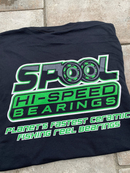 Spool Speed "Fastest Ceramic Reel Bearings on the Planet" T Shirt - Angler's Pro Tackle & Outdoors