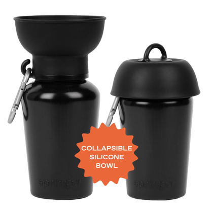 Springland Pets 20oz Flip Dog Travel Water Bottle - Angler's Pro Tackle & Outdoors