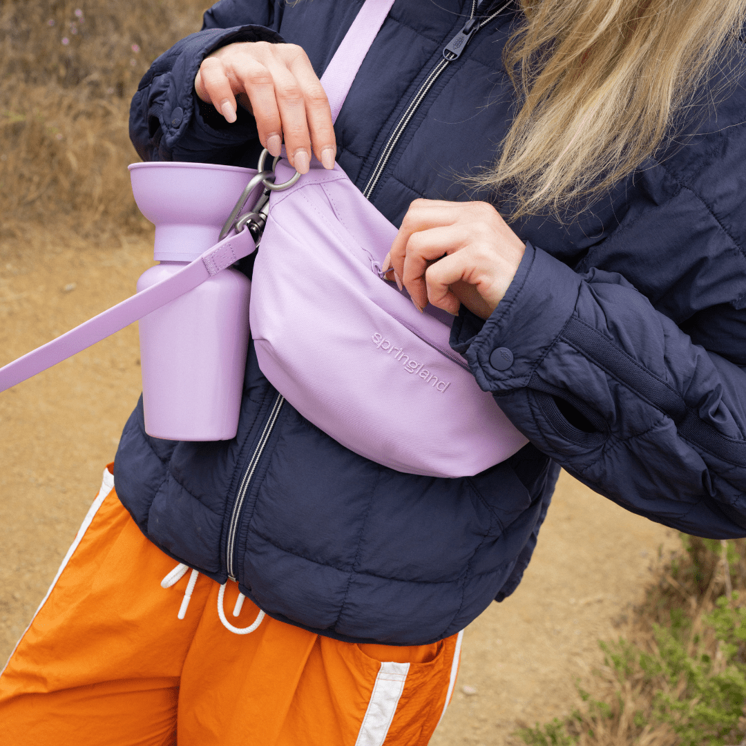 Springland Pets Hands - Free Dog Walking Bag with 4ft Leash - Angler's Pro Tackle & Outdoors