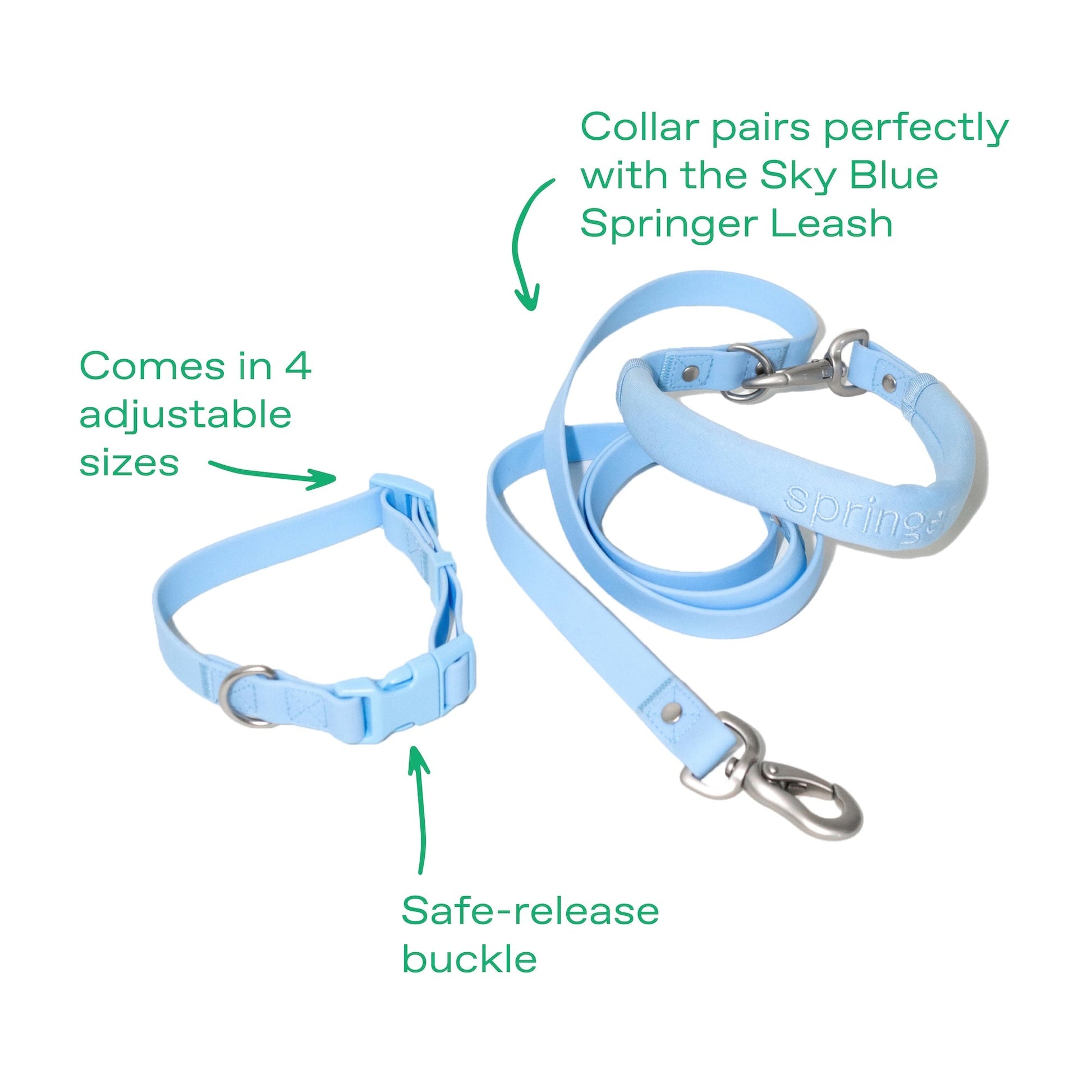 Springland Pets Original Waterproof Dog Collar - Angler's Pro Tackle & Outdoors
