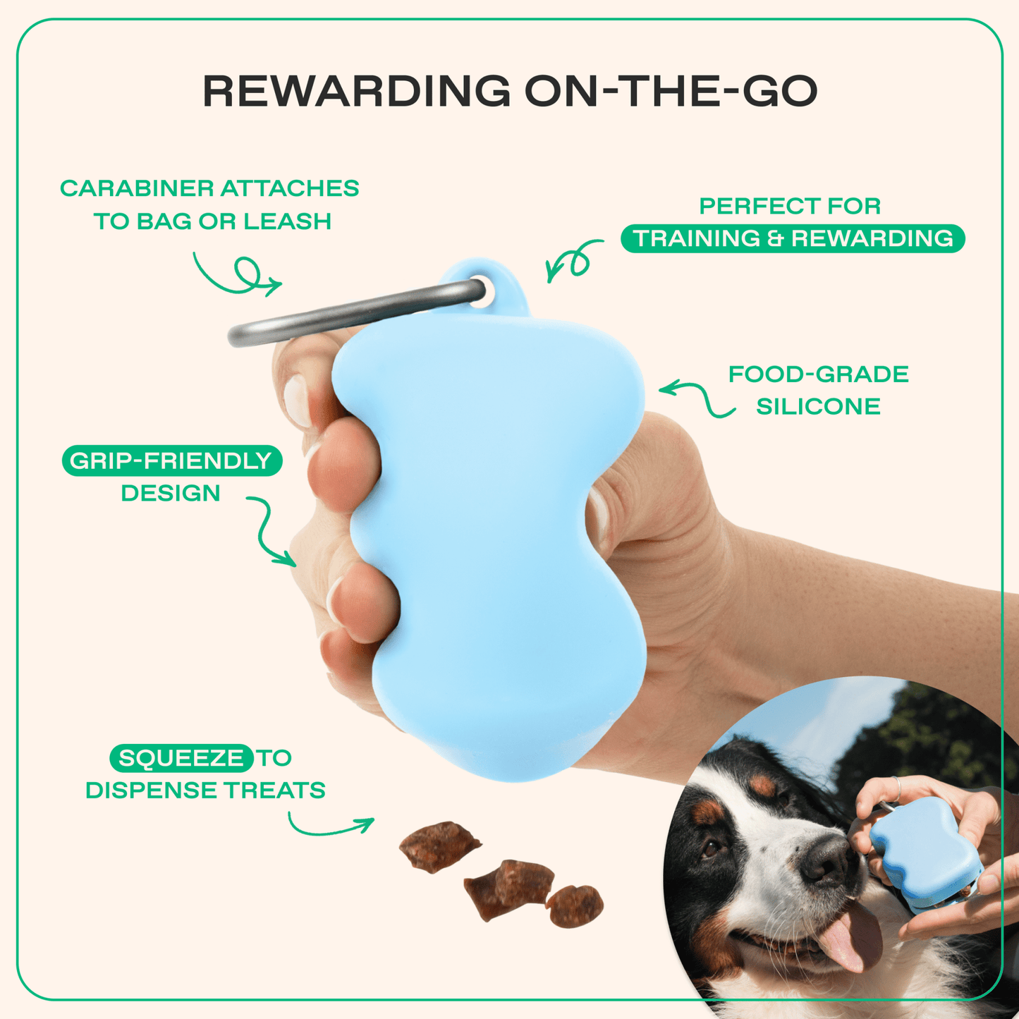 Springland Pets Silicone Dog Treat Dispenser - Angler's Pro Tackle & Outdoors