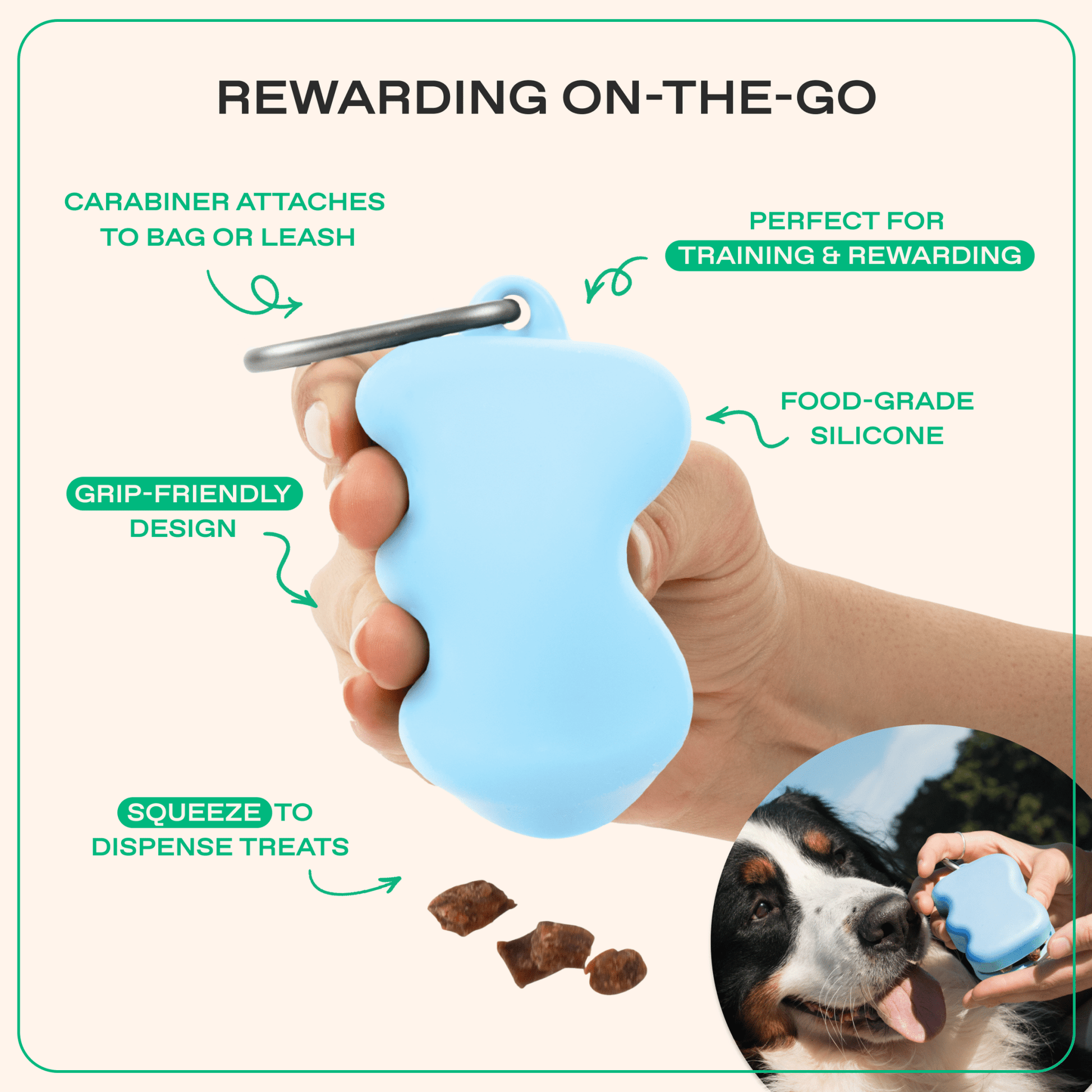 Springland Pets Silicone Dog Treat Dispenser - Angler's Pro Tackle & Outdoors
