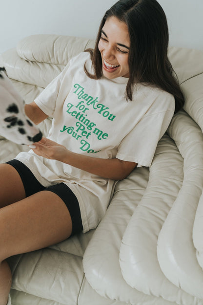 Springland Pets Thank You For Letting Me Pet Your Dog Tee - Angler's Pro Tackle & Outdoors