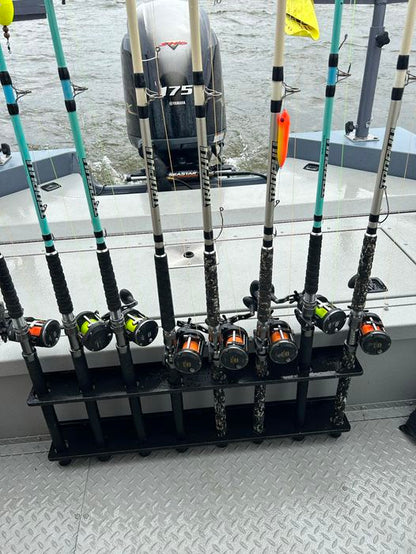 Fat Fish Designz Straight Run Vertical Rod Racks (6-12 rod )