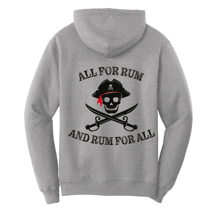 St. Pete Beach, FL "All For Rum and Rum For All" Cotton Hoodie - Angler's Pro Tackle & Outdoors