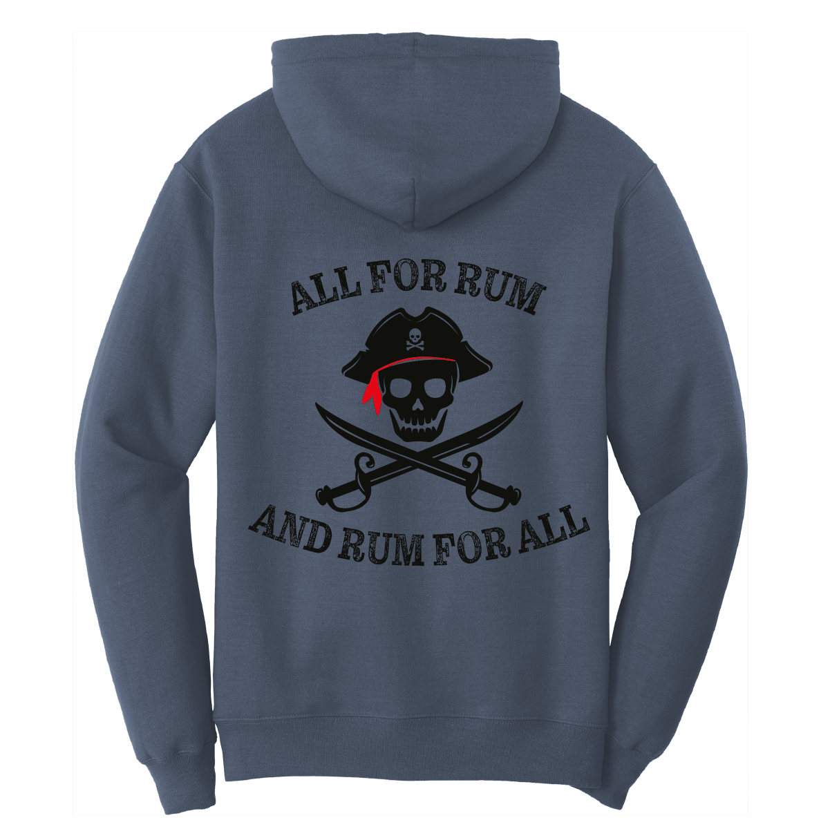 St. Pete Beach, FL "All For Rum and Rum For All" Cotton Hoodie - Angler's Pro Tackle & Outdoors