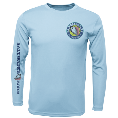 St. Pete Beach, FL Turtle Boy's Long Sleeve UPF 50+ Dry - Fit Shirt - Angler's Pro Tackle & Outdoors