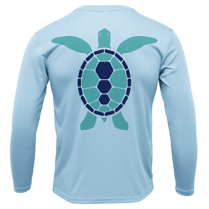 St. Pete Beach, FL Turtle Boy's Long Sleeve UPF 50+ Dry - Fit Shirt - Angler's Pro Tackle & Outdoors