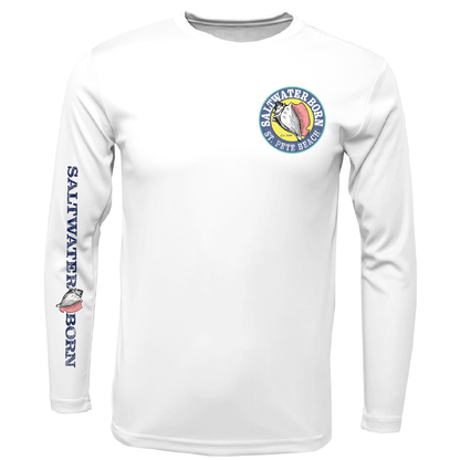 St. Pete Beach, FL Turtle Boy's Long Sleeve UPF 50+ Dry - Fit Shirt - Angler's Pro Tackle & Outdoors