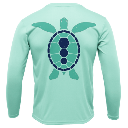 St. Pete Beach, FL Turtle Boy's Long Sleeve UPF 50+ Dry - Fit Shirt - Angler's Pro Tackle & Outdoors