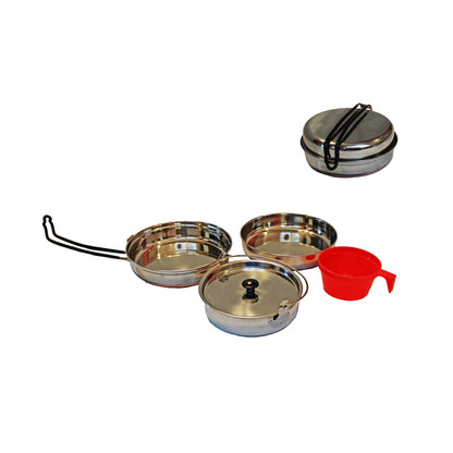 Stainless Steel Mess Kit - Angler's Pro Tackle & Outdoors