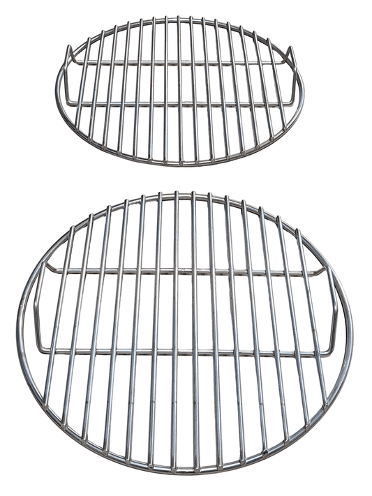 Hunsaker Vortex Smokers Stainless Steel Upper & Lower Cooking Grate Package For 14 WSM