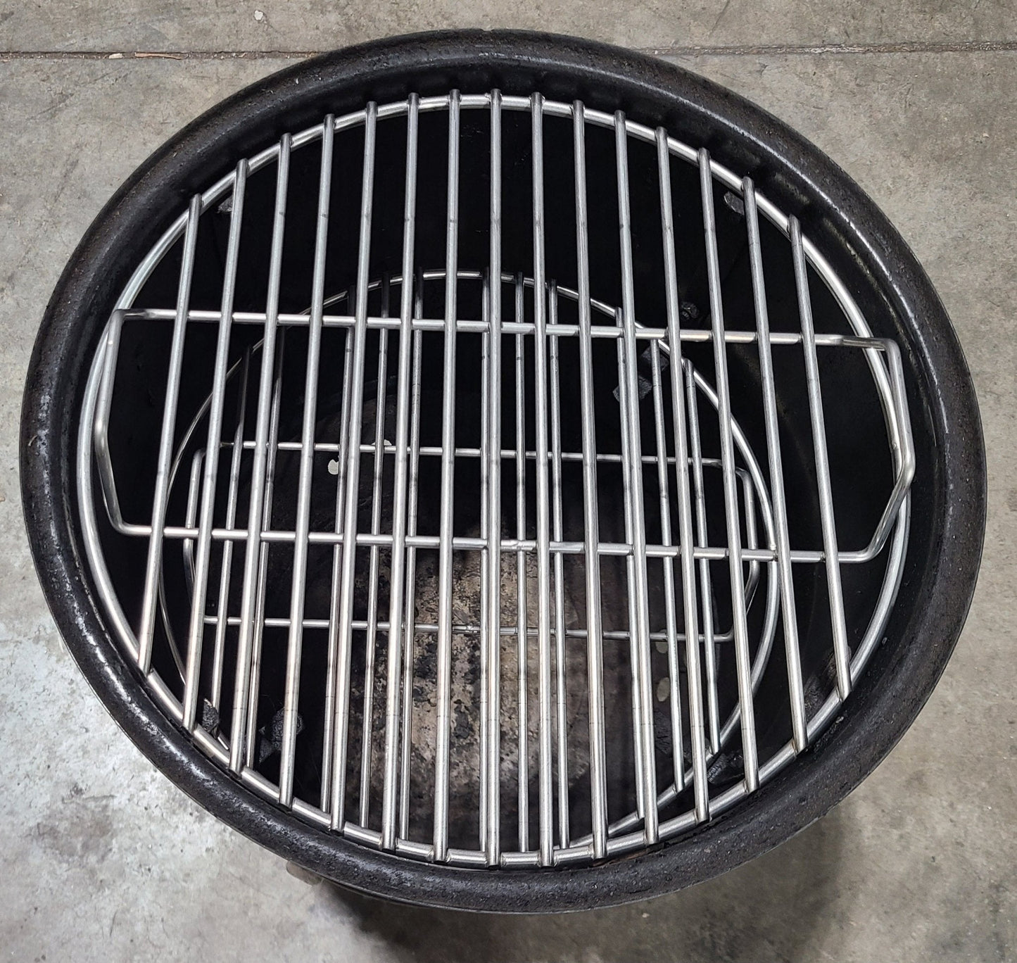 Hunsaker Vortex Smokers Stainless Steel Upper & Lower Cooking Grate Package For 14 WSM
